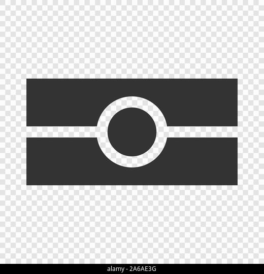 Biometric passport chip symbol